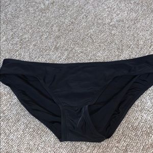 black swim suit bottoms